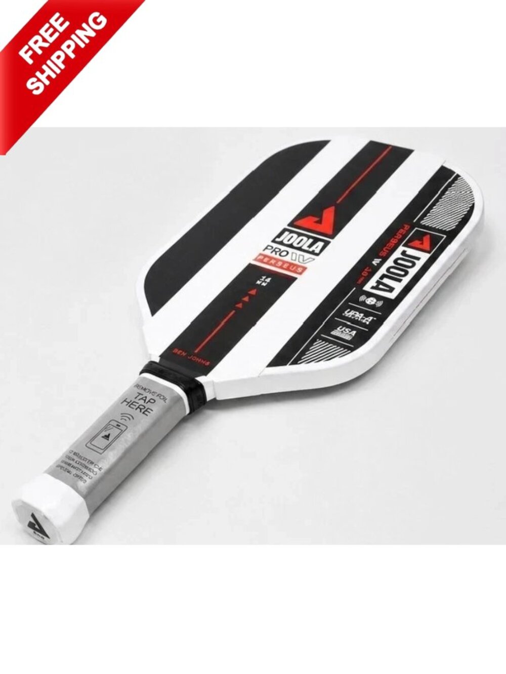 JOOLA Ben Johns Perseus Pro IV 14mm Pickleball Paddle Carbon Surface New